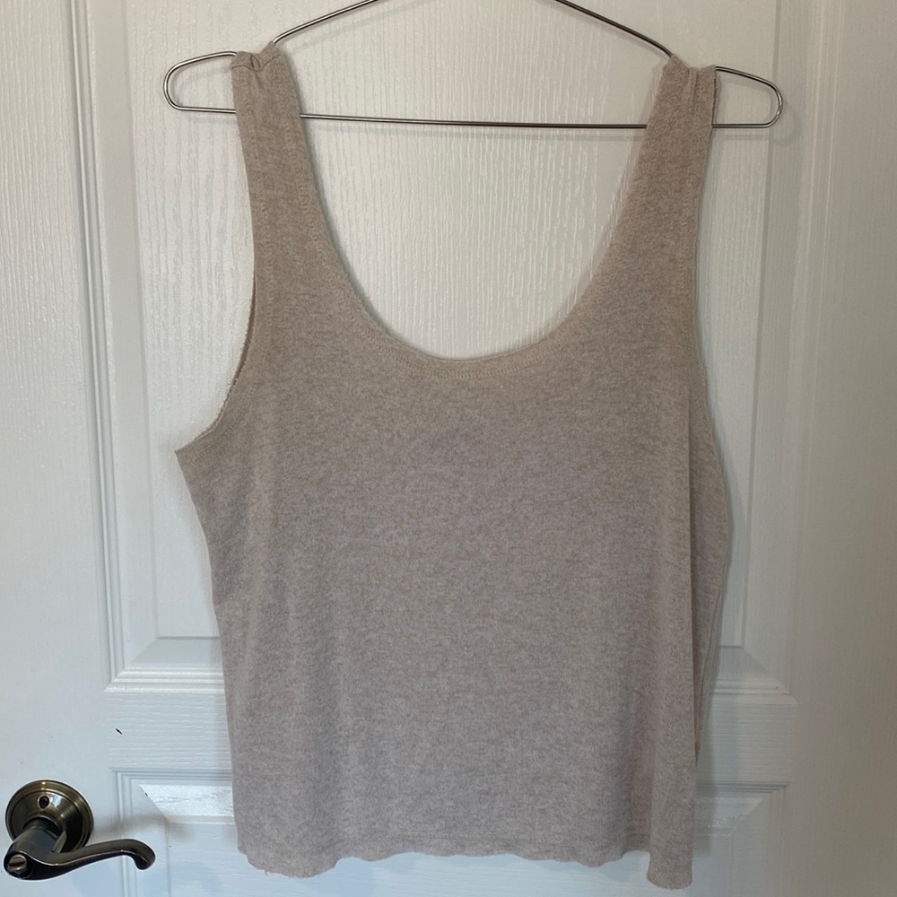 ASOS flowy cream tank top